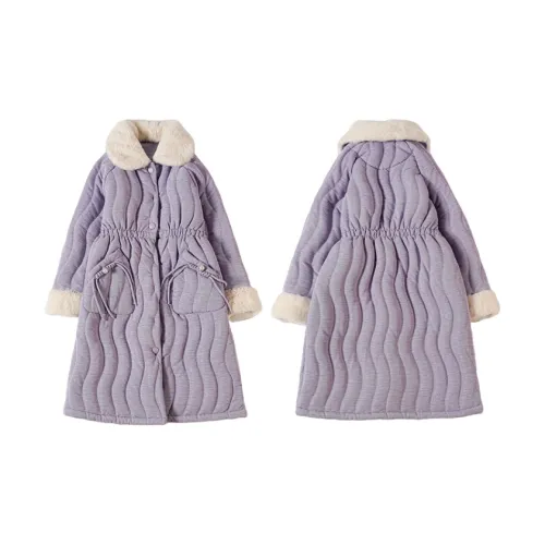 CAIHENGTONG Сон Халат Женские Фиолетовый