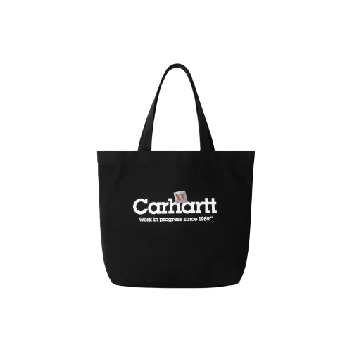 Carhartt WIP Хлопок Тоут Сумка Сумка для покупок Сумка на плечо Большая Унисекс Черная