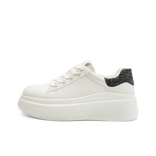 DUSTO Slip-resistant Abrasion-resistant Low-top Skateboard Shoes Women's DUSTO Противоскользящие Износостойкие Низкие Кеды для Скейтбординга Женские