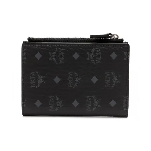 MCM Essential Visetos Origina Кошелек из искусственной кожи Мужской Черный