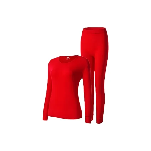 H YXIANG Термический комплект для женщин набор в подарочной коробке красный