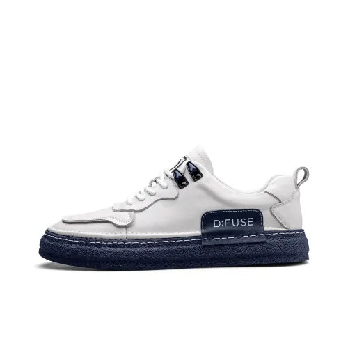 D Fuse SCANDINAVIA Низкие Кроссовки для скейтбординга Мужские Белые