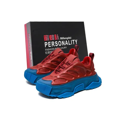 Team Bees Устойчивый к истиранию противоскользящий амортизирующий низкий топ кроссовки с толстой подошвой мужская коробка включено