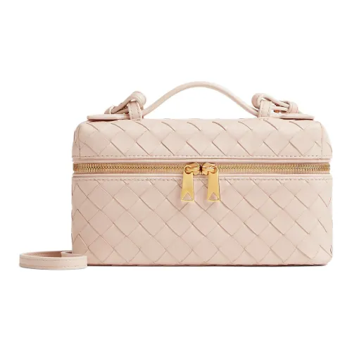 Bottega Veneta Intrecciato Телячья кожа Сумка через плечо Сумка Женская Тисненая