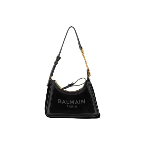 BALMAIN B Army Телячья кожа Сумка Сумка через плечо Женская Черная