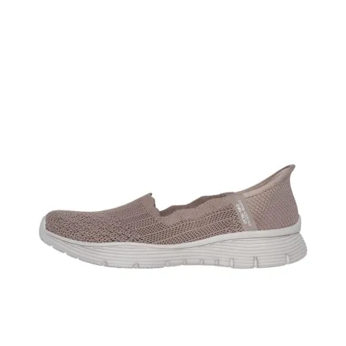 Skechers Seager Low Топ Повседневная обувь Женская Тауповый Серый