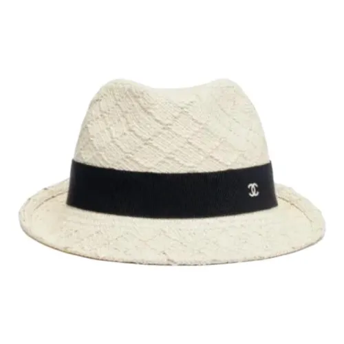 CHANEL Панамы Унисекс Бежевый