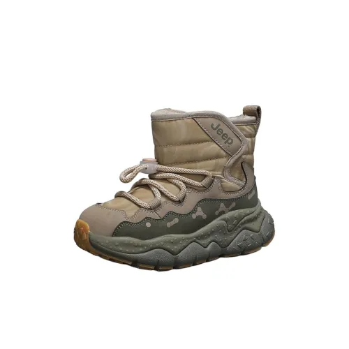 JEEP Детские зимние сапоги High Top Армейский зеленый Kids