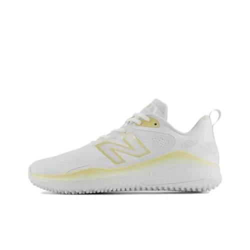 New Balance Low Топ Кроссовки для тренировок Женские Белые Золотые