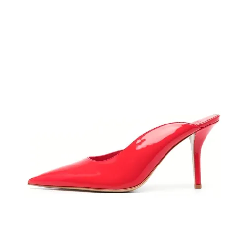 GIA BORGHINI TPR подошва Домашние тапочки Женские Красные