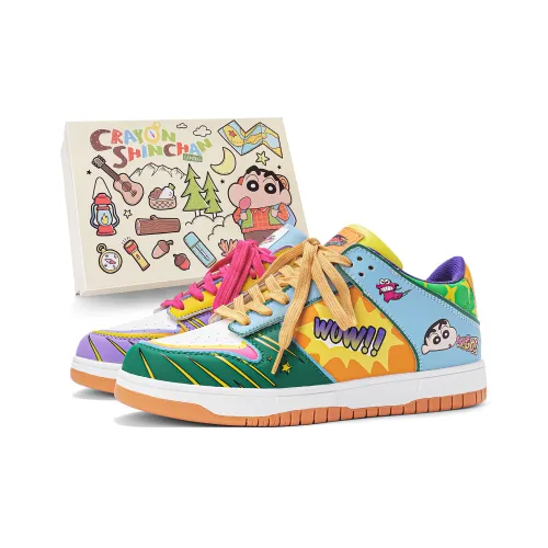 Crayon Shinchan Низкие кроссовки для скейтбординга Gift Box Set