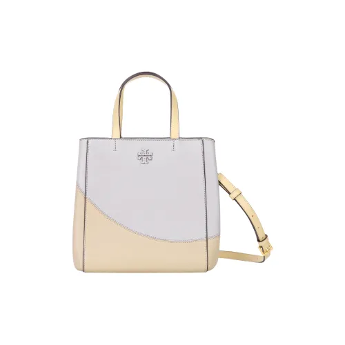 TORY BURCH Овчина Одно плечо Сумка Средний Женские Bay Серый Многоцветный