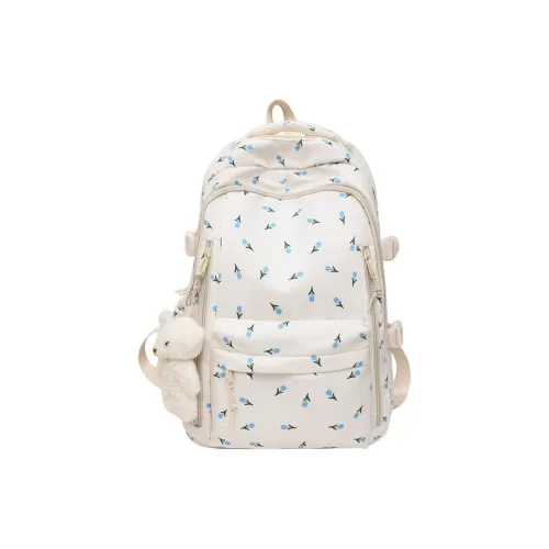 Villelon Нейлон Рюкзак Унисекс Орхидея Оранжевый Вишня Розовый Клубника