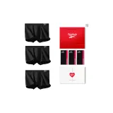 Чёрный + Чёрный + Чёрный (Упаковка 3 шт)