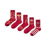 Добро пожаловать в Новогодний+Хурма+Счастливая сумка Медная монета+Процветание Удачи+Год Змеи Мгновенное богатство