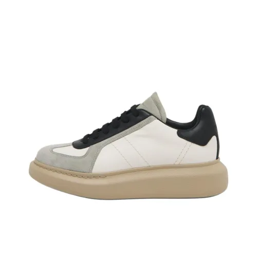 Alexander McQueen Oversized Sneaker Low Топ Кэжуал Женский Экрю