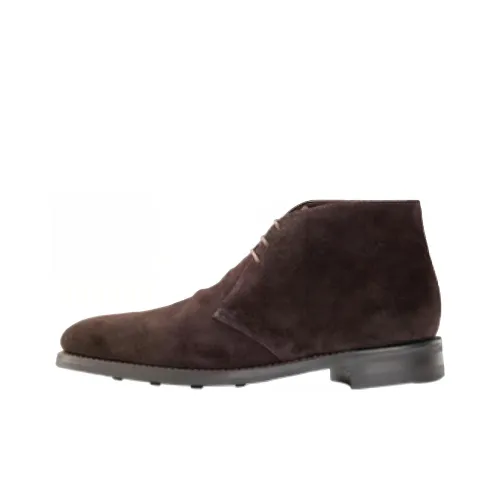 LOAKE Мужская повседневная обувь Мужская Темно-коричневая