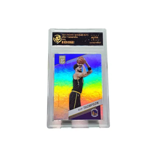 PANINI Klay Thompson Игрок Карта Градиентная Коллекция Fold Выбор Позы SHOOTING Радужная Голографическая Карта