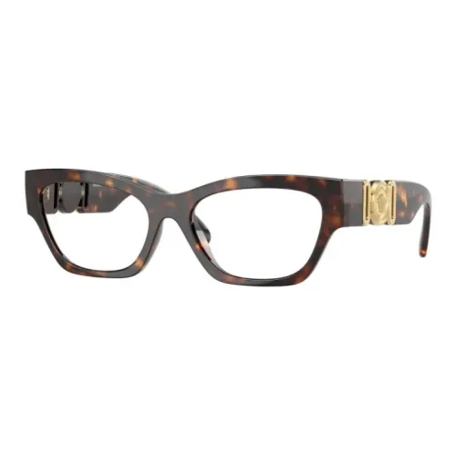 VERSACE Пластик Бабочка Оправы для очков Женские Черепаховый