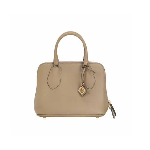 TORY BURCH Сумка через плечо из коровьей кожи мини-сумка для женщин цвет тауповый дуб