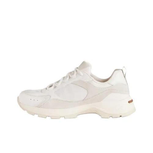 Loro Piana Cairn Walk Low Топ Повседневная обувь Мужская Белая