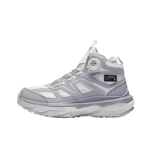 ANTA Leap 2nd Generation Баланс Увеличение Высоты Термический Высокий Топ Повседневный Мужской Серый