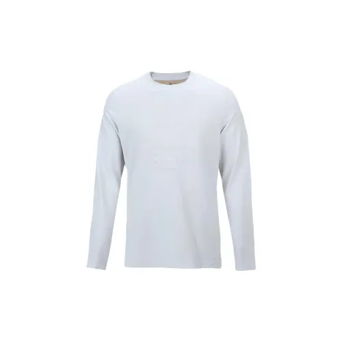 BRUNELLO CUCINELLI Светло-серые мужские T-рубашки