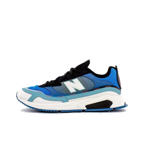 New Balance Низкий Топ Беговые Кроссовки Мужские Синий Белый Черный