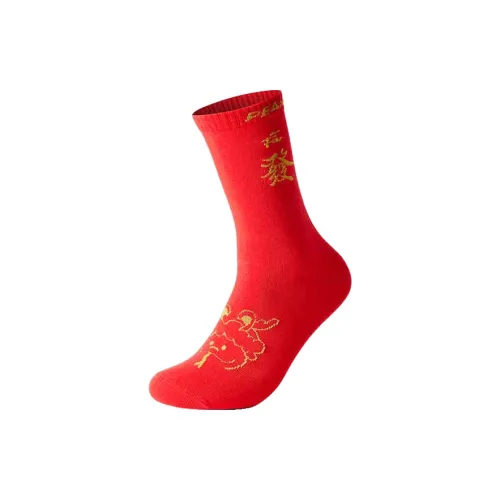 PEAK Носки до колена High Унисекс 1 упаковка Красный