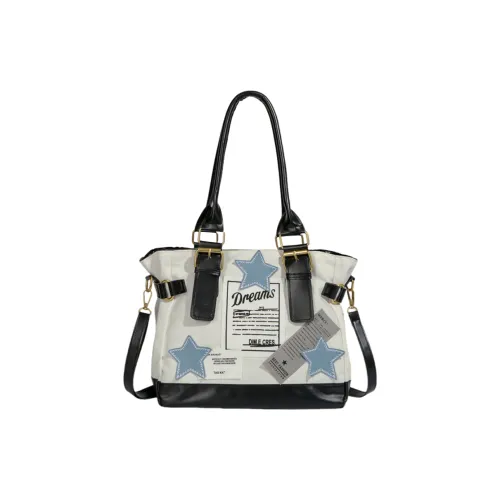 OTA Холст Сумка Сумка через плечо Сумка через плечо Женская Белая