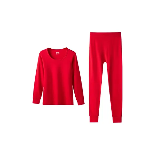 H YXIANG Термический комплект женский китайский красный