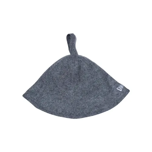 New Era Felt Wool Polyester Hats Caps Unisex Dark Gray New Era Войлок Шерсть Полиэстер Шапки и Кепки Унисекс Темно-Серый