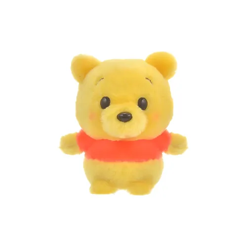 Disney Bean Eye Collection Винни-Пух FLUFFY Желтая Кукла Плюшевая Кукла 11 см Высота