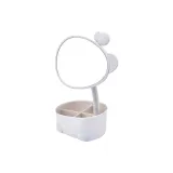 Зеркальце для макияжа "Жираф" - Белое