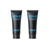 L'илиéal-Мужской Контроль жирности Освежающий очищающий крем 100 г * 2 бутылки