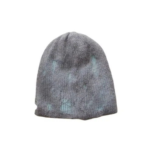 FREAK'S STORE Mohair Nylon Wool Acrylic Beanies Women's Gray FREAK'S STORE Мохер Нейлон Шерсть Акрил Шапки-бини Женские Серый