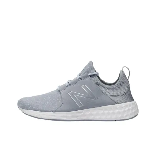 New Balance Fresh Foam Cruz Low Топ Беговые кроссовки Женские Серый
