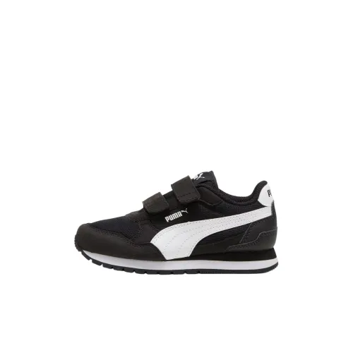 PUMA ST Runner v4 Low Топ Детские беговые кроссовки Черный Children Возраст 3-7 лет