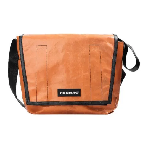 FREITAG Полиэстер Курьерская сумка Сумка через плечо Сумка на плечо Унисекс Оранжевый
