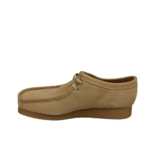 Clarks Wallabee Мужские повседневные туфли MID Топ Коричневый Мужской