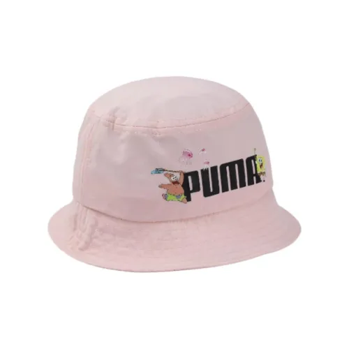 PUMA Полиэстер Ведрообразные Шляпы Детские Синий Зеленый Светло-Розовый