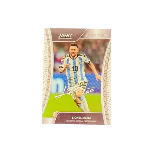 FANSMALL Messi Argentina Barcelona Подписанный Звезда Карта GOOD CONDITION Спортивные карты 1 шт