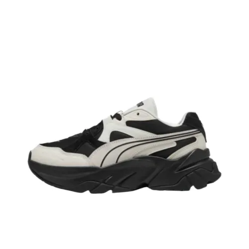 PUMA Low Топ Толстая подошва Кроссовки Женские Серый Серебряный Черный