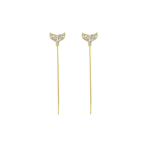 ERXI Серьги-гвоздики из серебра 925 пробы женские