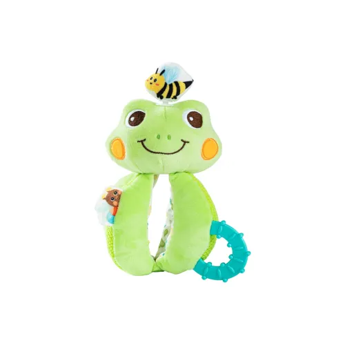 JOLLYBABY Ручная крутилка Merry Go Круглый Успокаивающий качающий колокольчик Развивающие игрушки