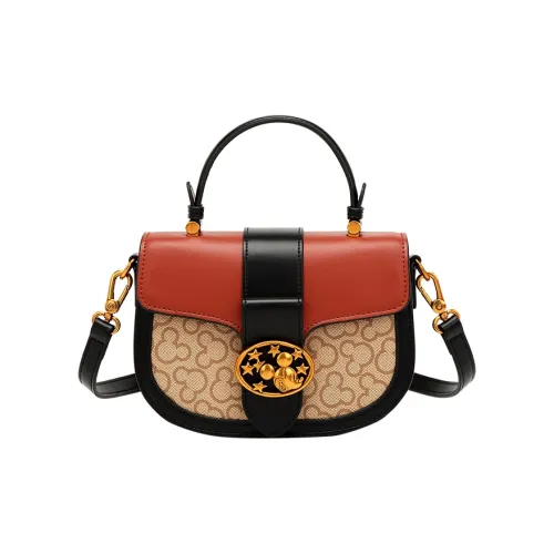 Disney Mickey Series ПУ (полиуретан) Сумка Стандартная Женская Коричневая