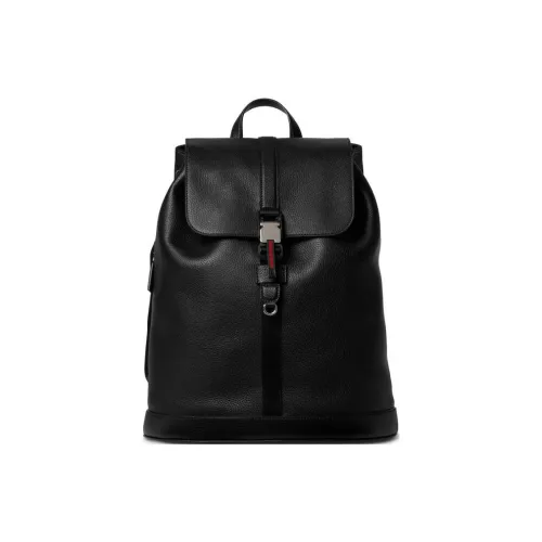 GUCCI Soft GRAIN LEATHER Backpack Large Men's Black