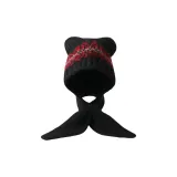 Шарф Fair Isle - черный