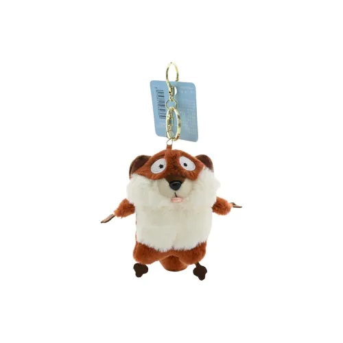 Восемь Тон Слон Скрипучая Маленькая Лиса Кукла Плюшевая Подвеска 9 см Высота