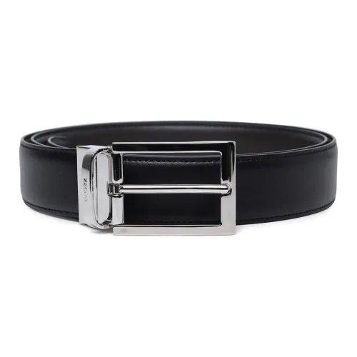 Ermenegildo Zegna Металл Кожаные ремни Мужской